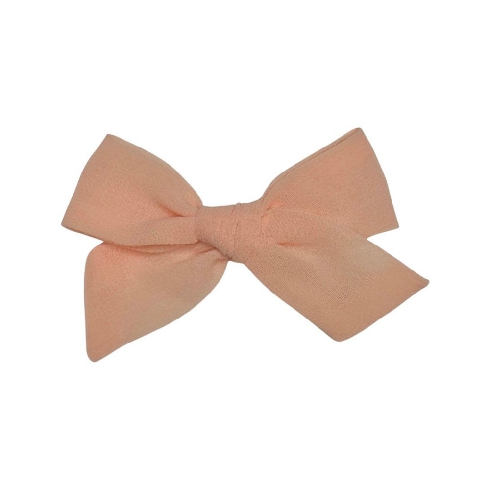 Little Poppy‎ Co. Peach Bow